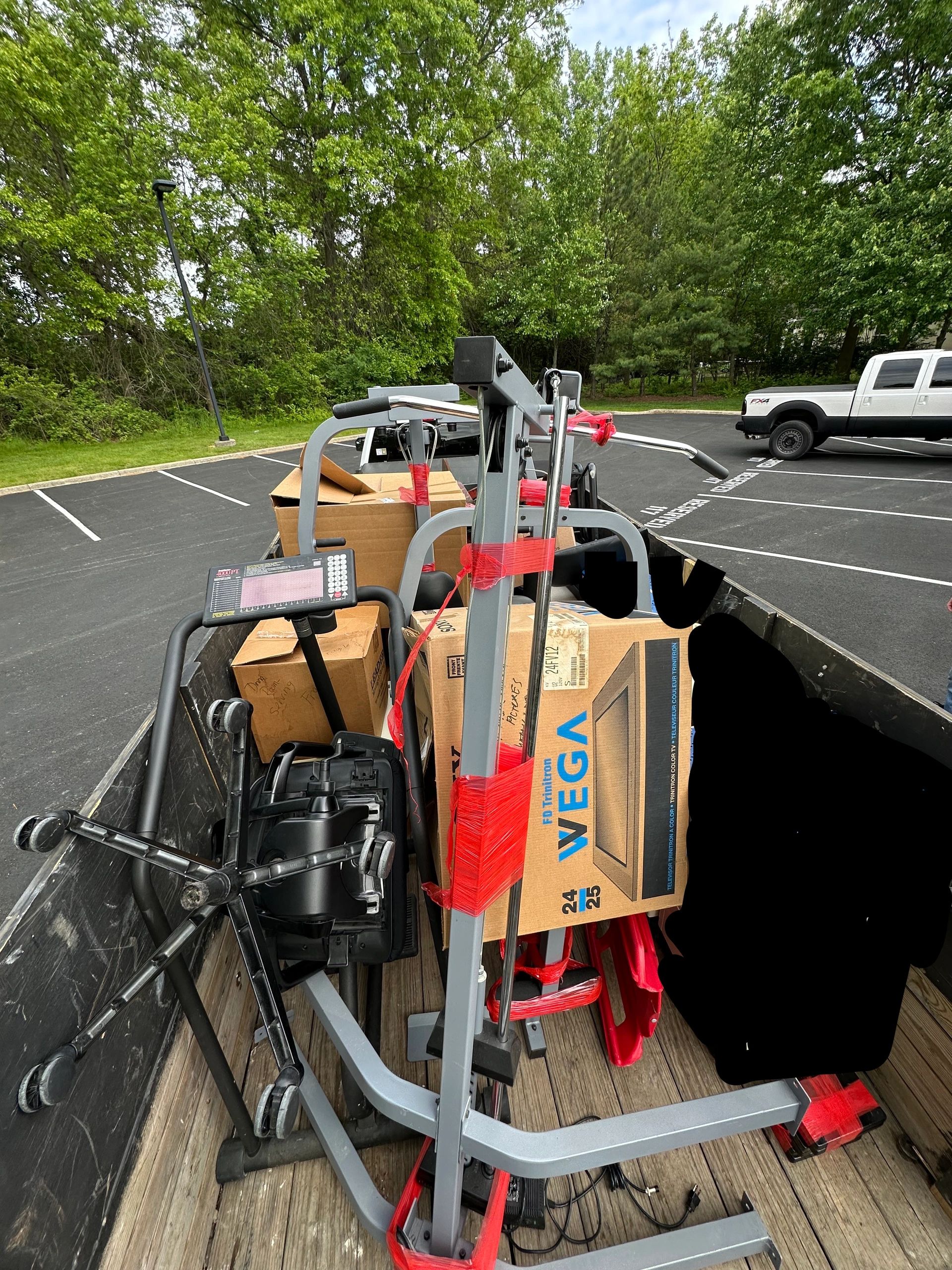 Junk removal job site