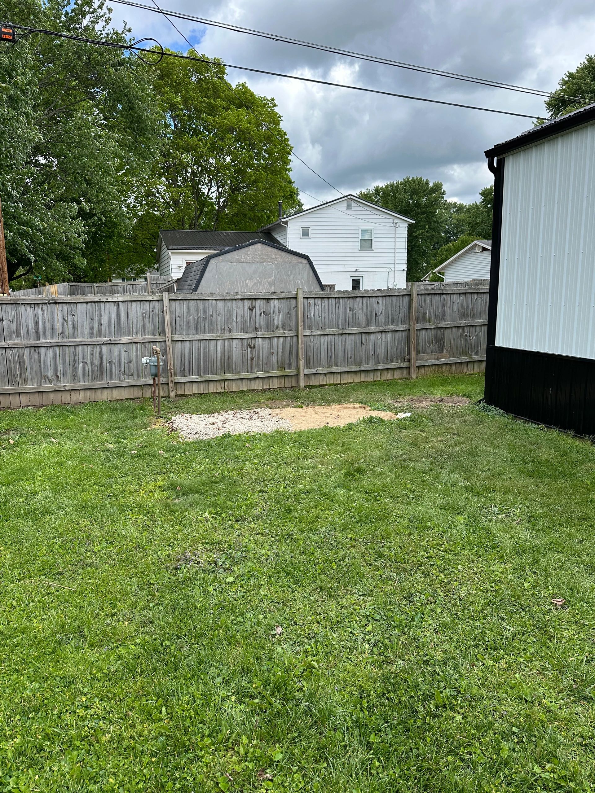 Junk removal before
